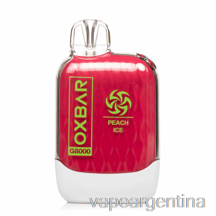 Oxbar G8000 Vape Ice Melocotón Desechable Argentina